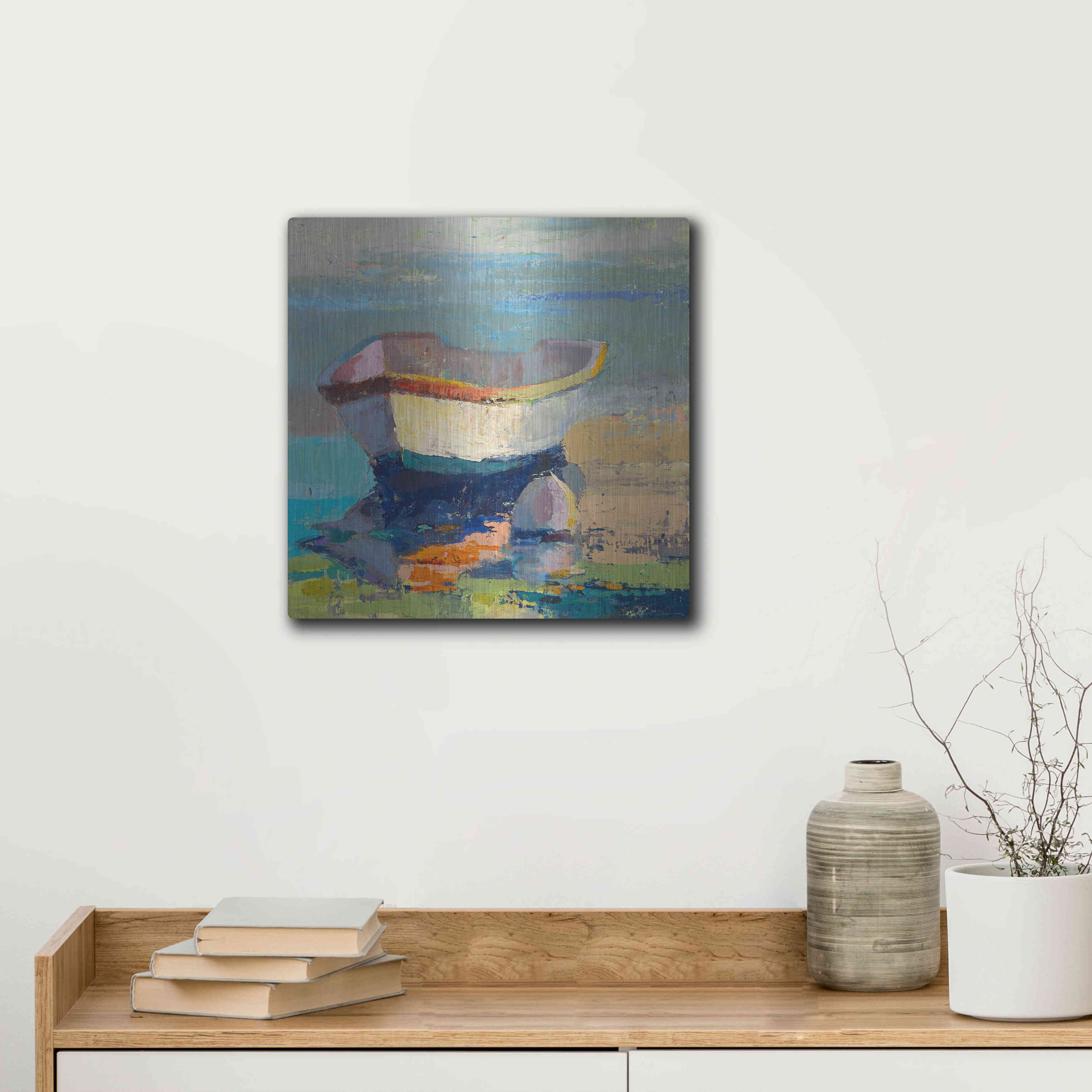 Breakwater Bay " Bottle Green Boat " by Beth Forst Wayfair